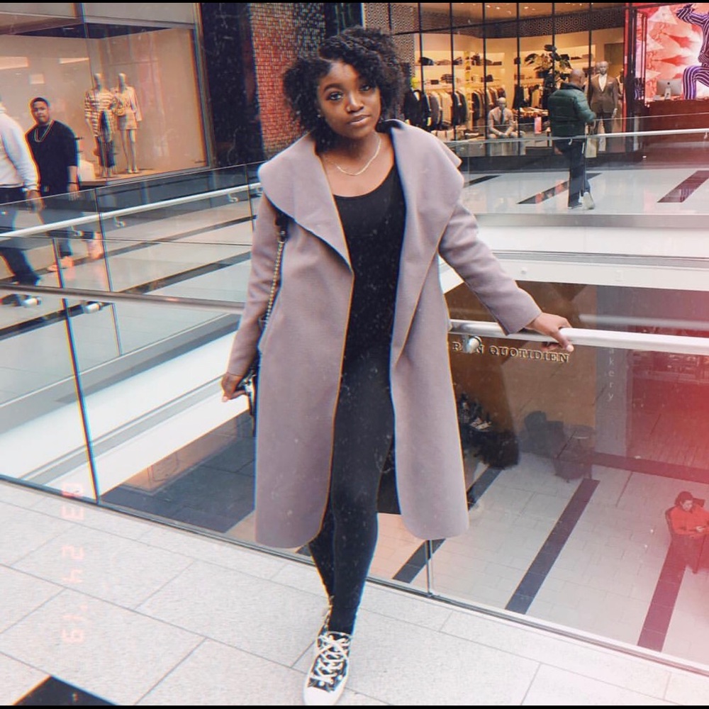 Grey coat